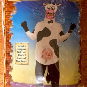 Cow Halloween costume size one fits most